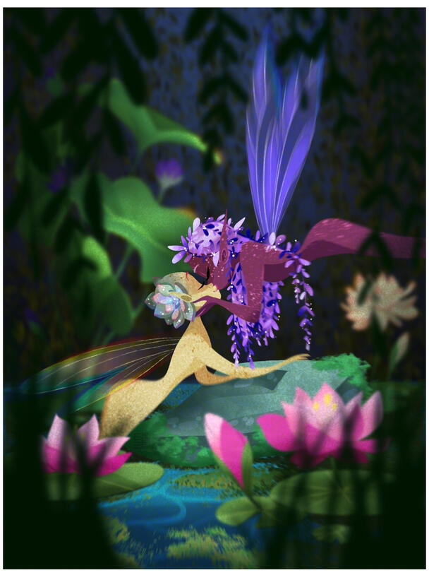 Fairies Love, Illustration
