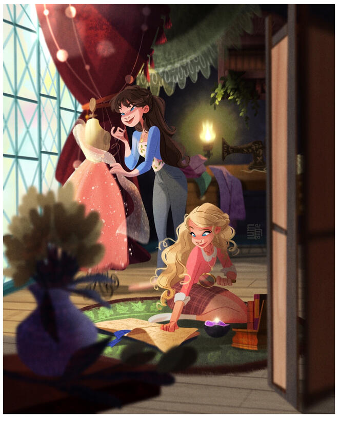 Barbie Illustration