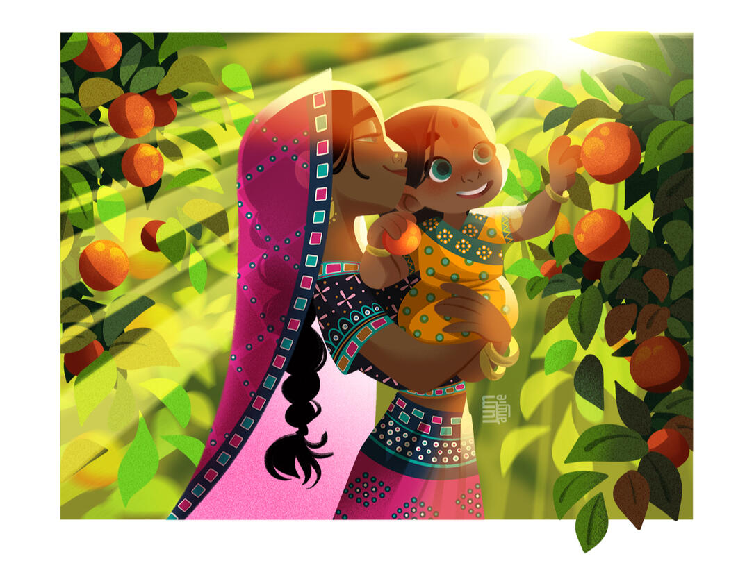 Between Oranges