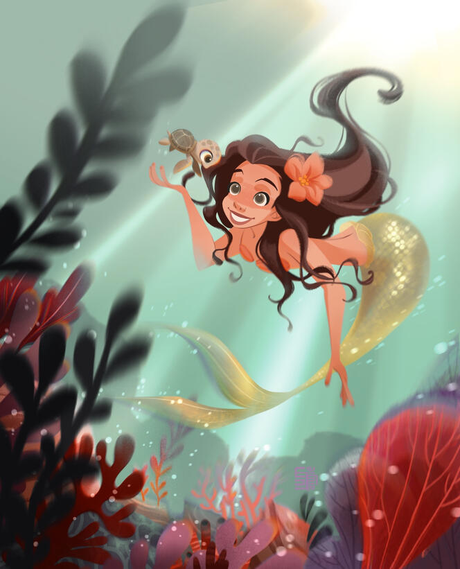 Mermaid Illustration
